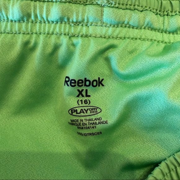 Green Reebok Shorts - Picture 3 of 3